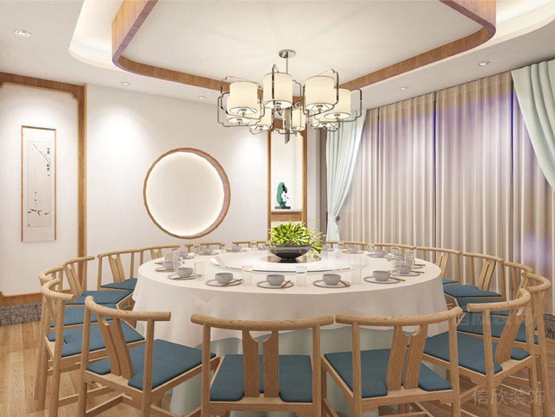 深圳福田餐飲飯館湯包裝修設(shè)計(jì)圖家庭朋友聚會(huì)包間