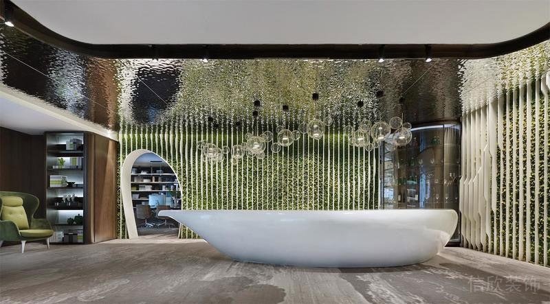 極具創(chuàng)意的田園風辦公室 前臺區(qū) 極具創(chuàng)意的田園風辦公室 前臺區(qū)