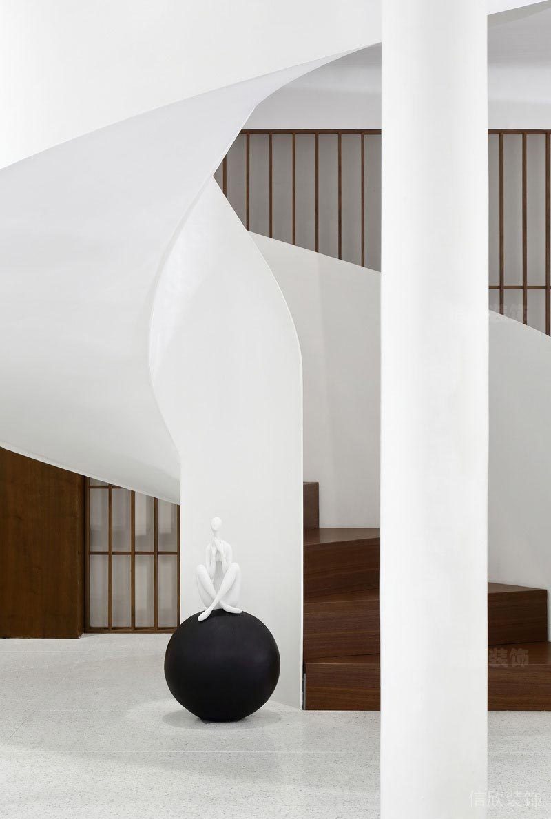 深圳福田餐飲店面館裝修設(shè)計(jì) 樓梯