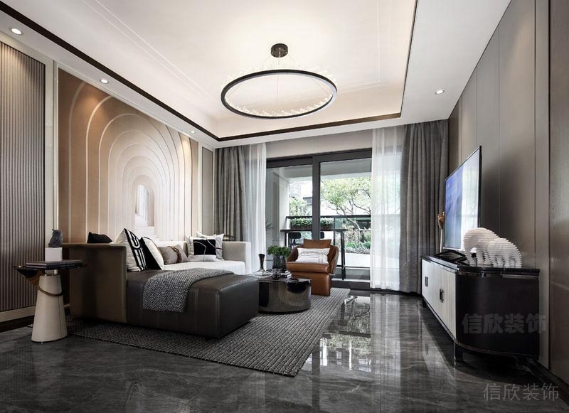 深圳市寶安區(qū)西鄉(xiāng)榕江壹號(hào)院客廳