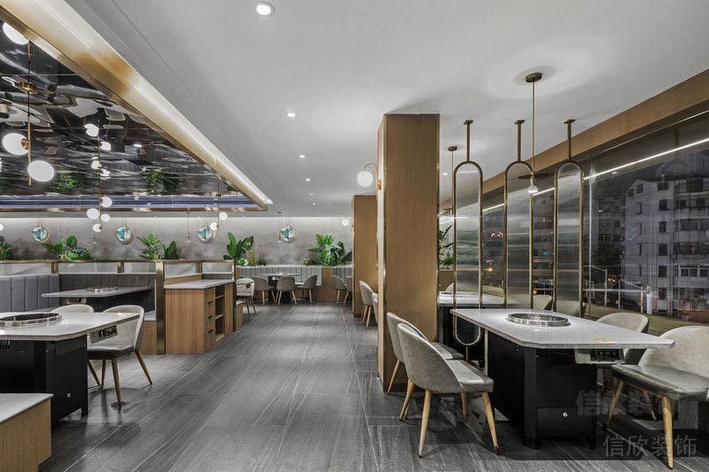 深圳市羅湖區(qū)火鍋店裝飾