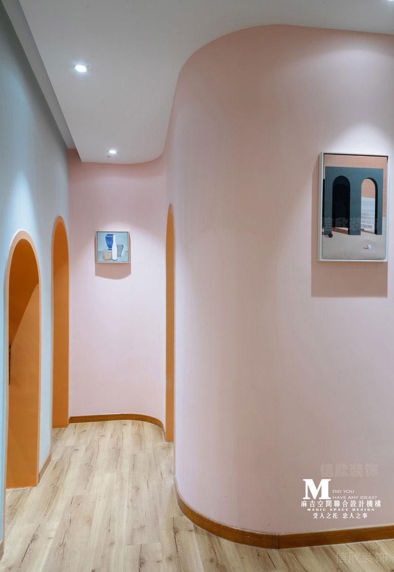 寶安西鄉(xiāng)辦公室裝修門洞實(shí)景圖