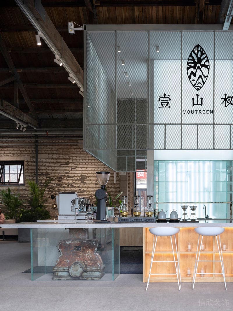 水吧臺裝修咖啡機冷飲設(shè)備