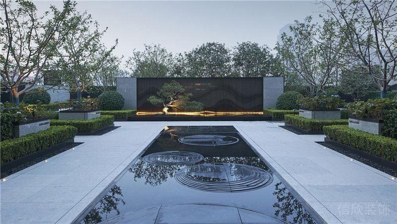 南山辦公室設計外景區(qū)效果圖