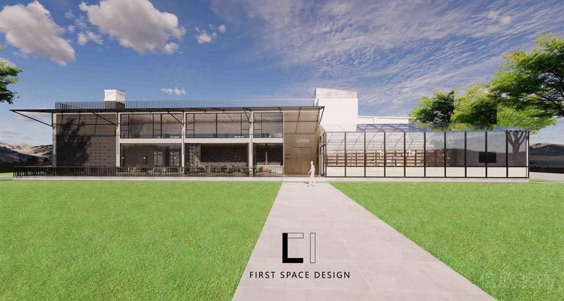 福田餐廳裝修私房菜設(shè)計(jì)效果圖外立面