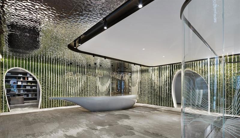 極具創(chuàng)意的田園風辦公室 前臺區(qū) 極具創(chuàng)意的田園風辦公室 前臺區(qū)