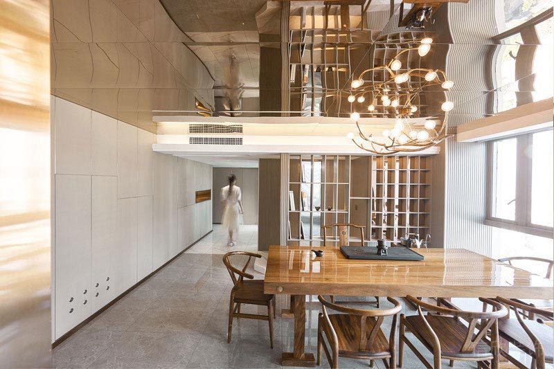 深圳寶安高新奇科技園辦公室設(shè)計案例 茶室