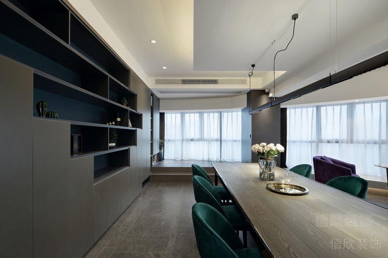 鹽田辦公室設(shè)計(jì)餐廳效果圖