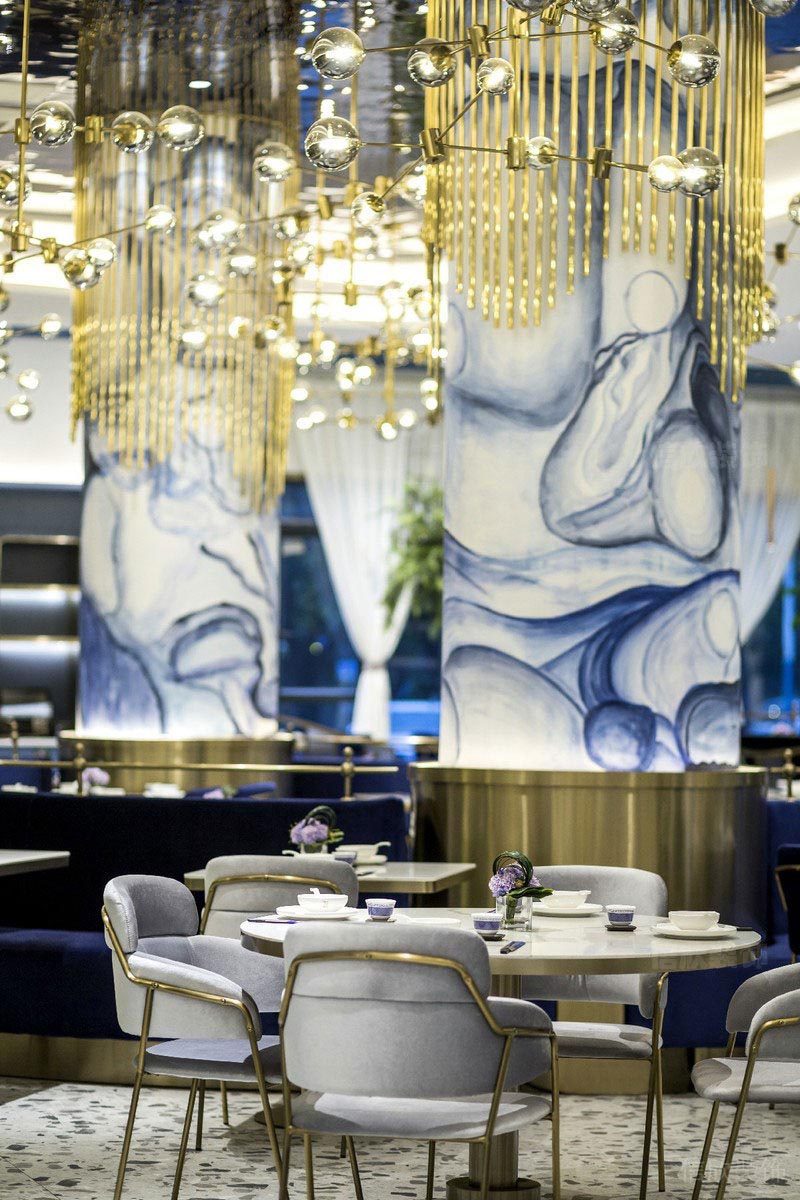 深圳羅湖餐飲茶餐廳裝修設(shè)計案例 用餐區(qū)