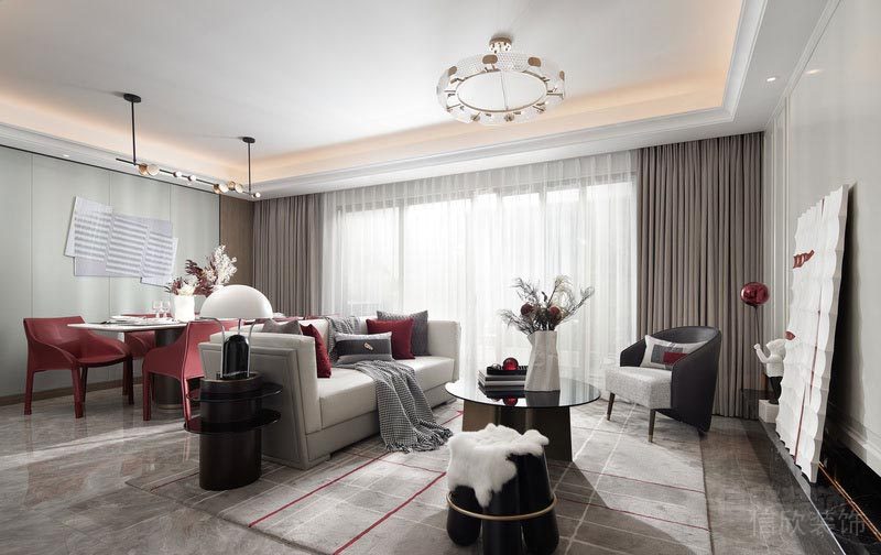 深圳寶安新房裝修客廳設(shè)計(jì)圖