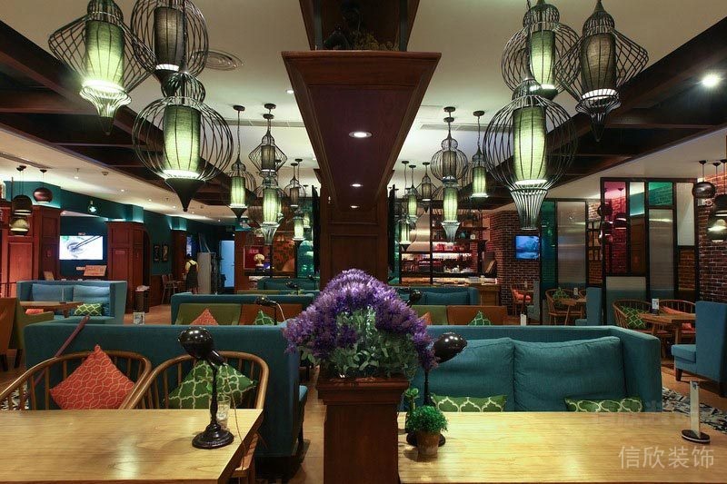 深圳前海餐飲裝修設(shè)計(jì)公司案例 就餐區(qū)