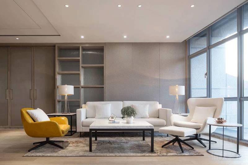 深圳寶安賽西科技大廈辦公室 會(huì)客區(qū)