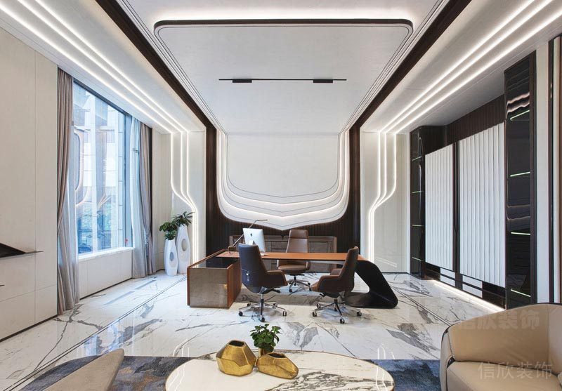 深圳寶安前海HOP國際大廈辦公室的設(shè)計(jì)案例 辦公室