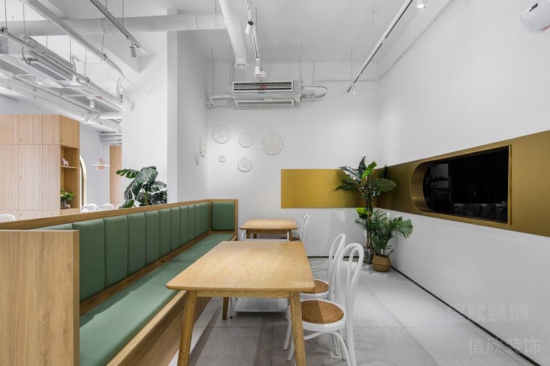 福田北歐風(fēng)格餐廳裝修火鍋店設(shè)計(jì)效果圖傳菜口