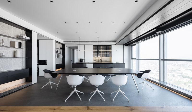 深圳福田東海國際中心辦公室 多功能會(huì)議區(qū)