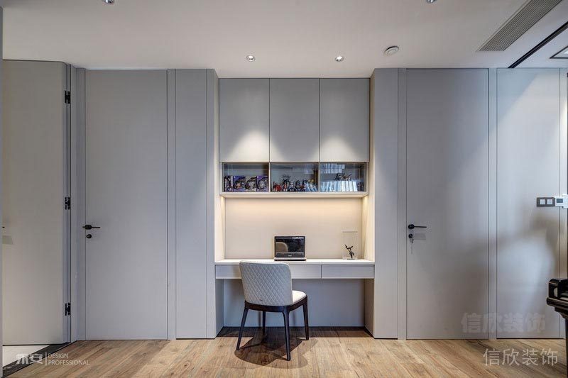 深圳西鄉(xiāng)家居二手房裝修設(shè)計(jì)書(shū)桌