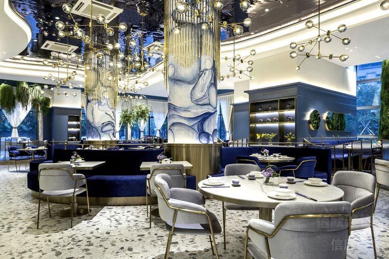 深圳羅湖餐飲茶餐廳裝修設(shè)計案例 用餐區(qū)