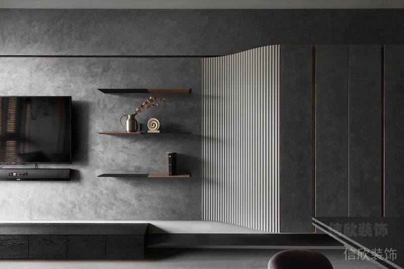 深圳市龍崗區(qū)布吉鈞濠·mix Park電視背景墻