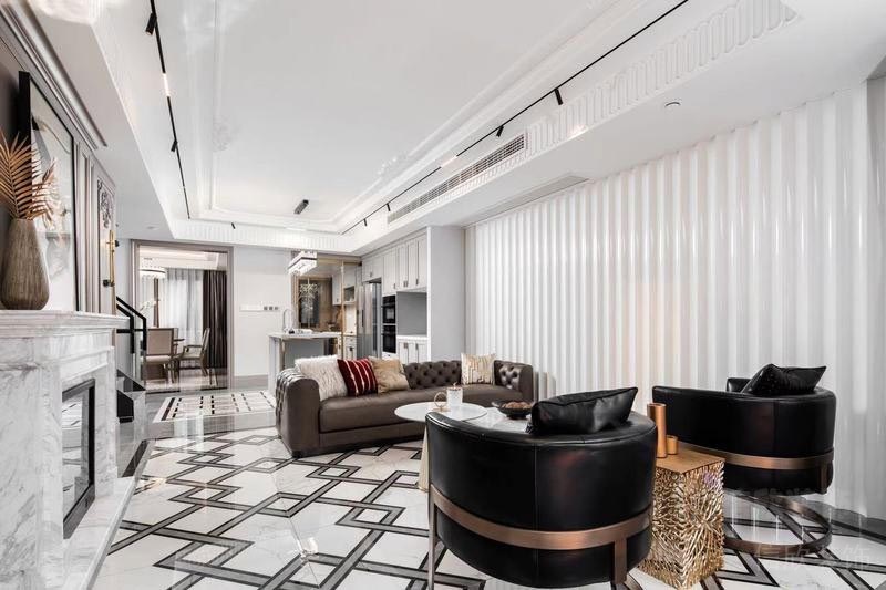 羅湖區(qū)家裝住宅新房裝修設(shè)計客廳圖