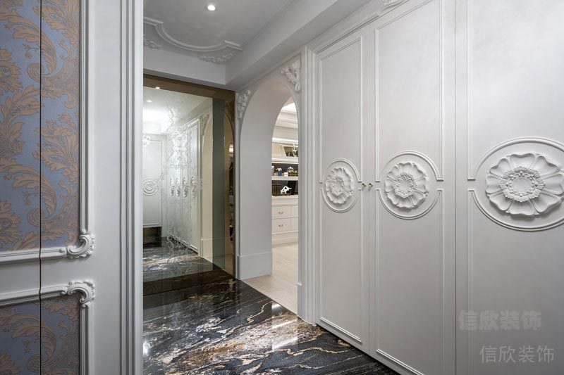 深圳鹽田家庭新房裝修設(shè)計(jì)過道效果圖