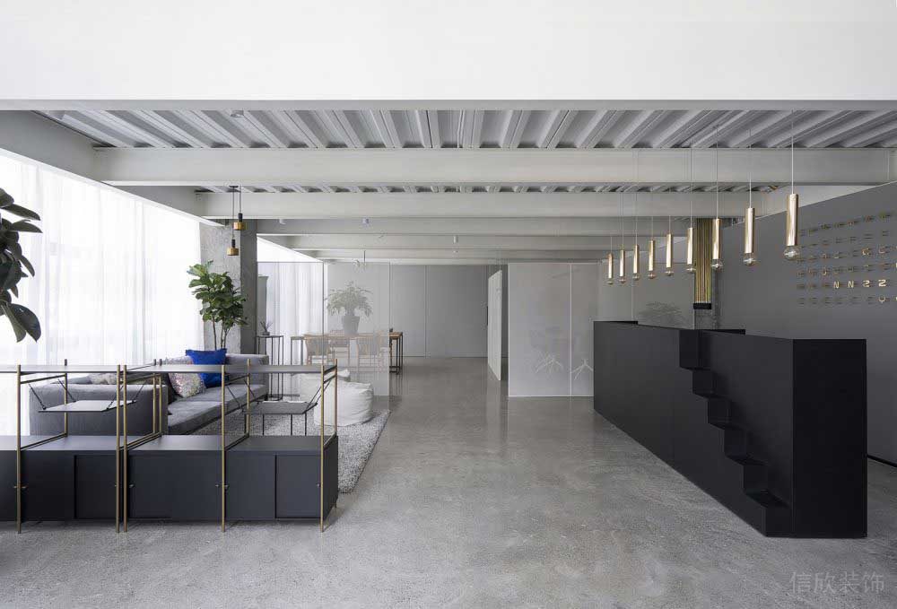 前臺接待區(qū)效果圖設計