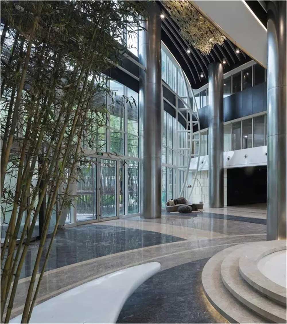 深圳福田國(guó)通大廈現(xiàn)代風(fēng)格辦公室裝修設(shè)計(jì)案例大堂休息區(qū) 深圳福田國(guó)通大廈現(xiàn)代風(fēng)格辦公室裝修設(shè)計(jì)案例大堂休息區(qū)