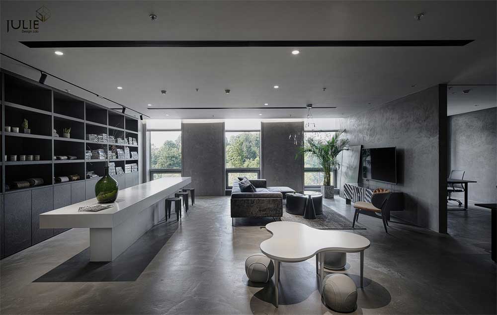 深圳光明現(xiàn)代風(fēng)格暗色系辦公室設(shè)計(jì)裝修-大廳區(qū) 深圳光明現(xiàn)代風(fēng)格暗色系辦公室設(shè)計(jì)裝修-大廳區(qū)