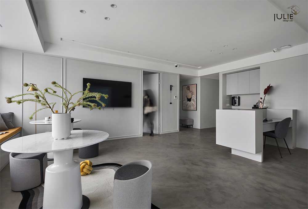 深圳坪山區(qū)輕奢芭蕾舞蹈辦公工作室設(shè)計(jì)方案——大廳