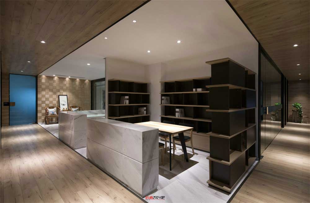 深圳南山智慧廣場(chǎng)新中式風(fēng)格辦公室裝修設(shè)計(jì)案例休閑區(qū)裝飾儲(chǔ)物柜 深圳南山智慧廣場(chǎng)新中式風(fēng)格辦公室裝修設(shè)計(jì)案例休閑區(qū)裝飾儲(chǔ)物柜