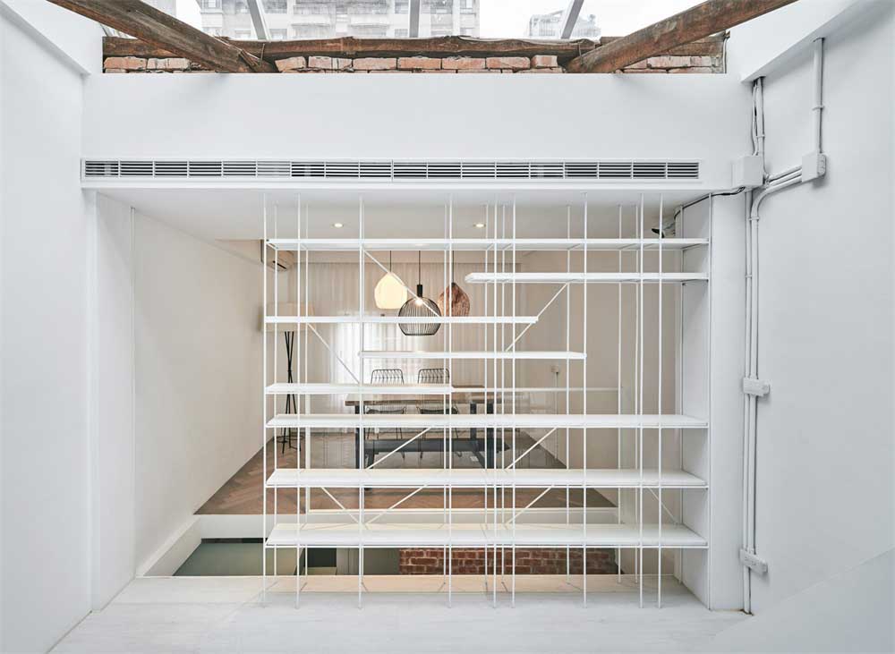 深圳市寶安600平北歐風(fēng)辦公室二層