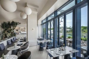 深圳寶安簡約風(fēng)咖啡餐吧裝修設(shè)計(jì)用餐大廳效果圖