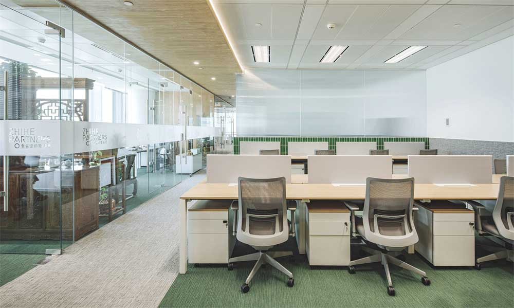 上海至合律師事務所田園風辦公室設計裝修辦公區(qū) 上海至合律師事務所田園風辦公室設計裝修辦公區(qū)