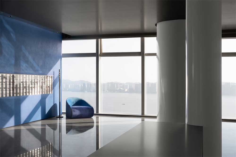 深圳福田800平方現(xiàn)代簡(jiǎn)約風(fēng)格辦公室裝修休息區(qū)