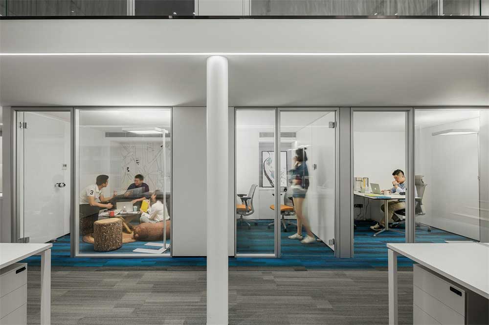 深圳市福田田園辦公室裝修設(shè)計獨立式辦公區(qū)