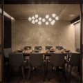 深圳寶安簡約風(fēng)中餐廳裝修設(shè)計案例包廂效果圖