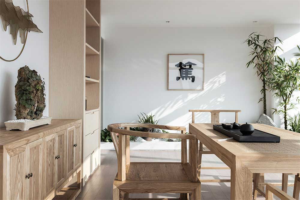 深圳市寶安1000平國(guó)中創(chuàng)投辦公室裝修洽談區(qū)