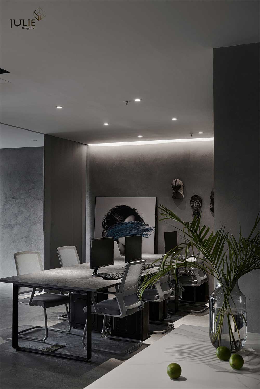 深圳光明現(xiàn)代風(fēng)格暗色系辦公室設(shè)計(jì)裝修-辦公區(qū) 深圳光明現(xiàn)代風(fēng)格暗色系辦公室設(shè)計(jì)裝修-辦公區(qū)
