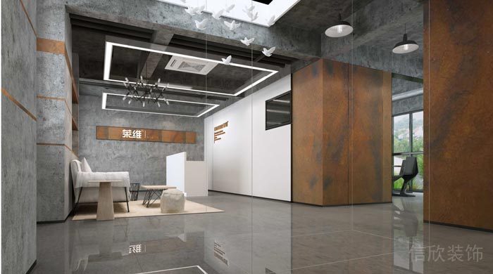 現(xiàn)代極簡(jiǎn)風(fēng)入戶(hù)式休息區(qū)沙發(fā)環(huán)形天花吊頂奢石瓷磚大理石過(guò)道裝修