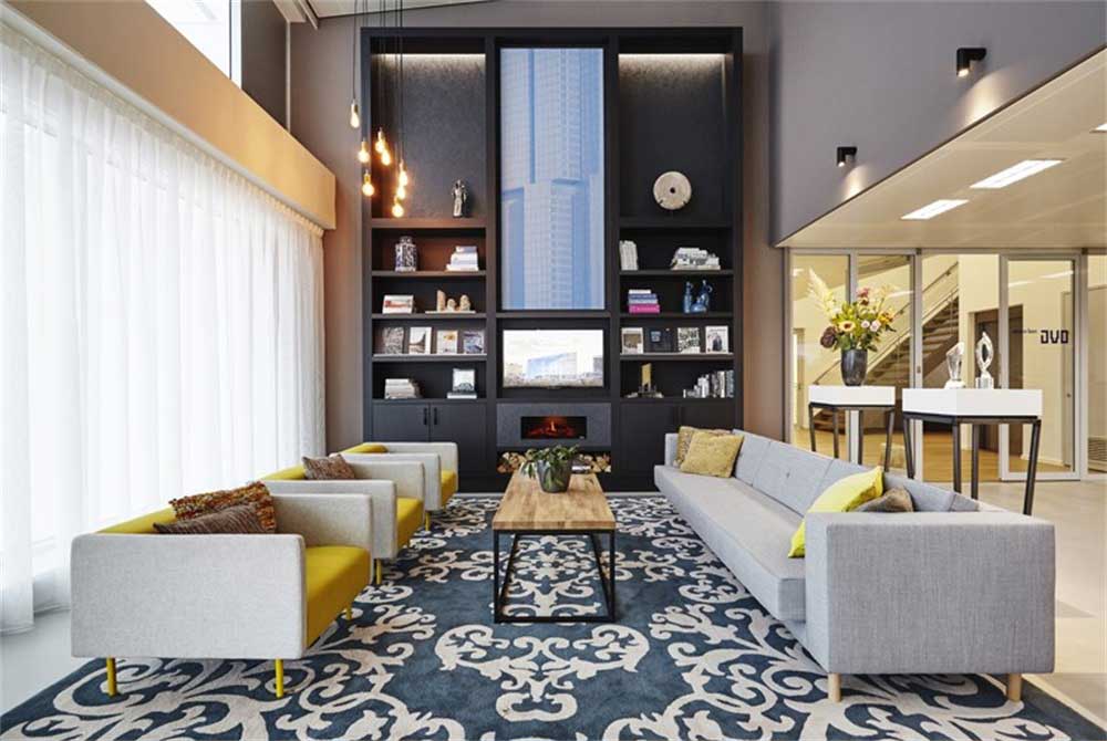 深圳鹽田壹海城簡(jiǎn)約風(fēng)格辦公室裝修設(shè)計(jì)案例接待區(qū)