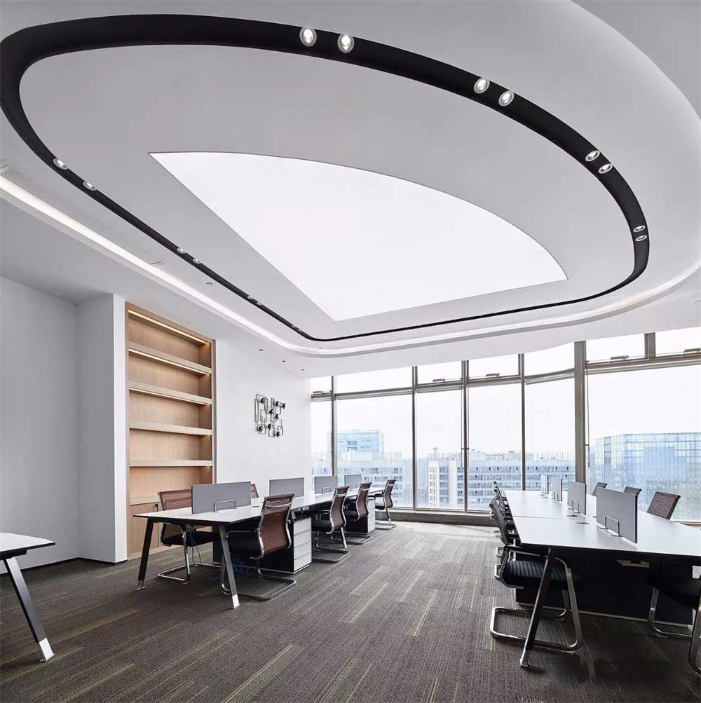 深圳市南山1200平輕奢風(fēng)金融公司辦公室裝修辦公區(qū) 深圳市南山1200平輕奢風(fēng)金融公司辦公室裝修辦公區(qū)