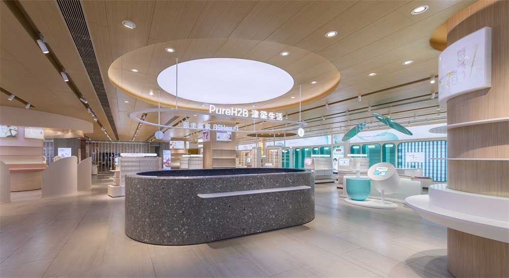 深圳龍華區(qū)PureH2B津梁生活實體店鋪設計裝修-吧臺 深圳龍華區(qū)PureH2B津梁生活實體店鋪設計裝修-吧臺