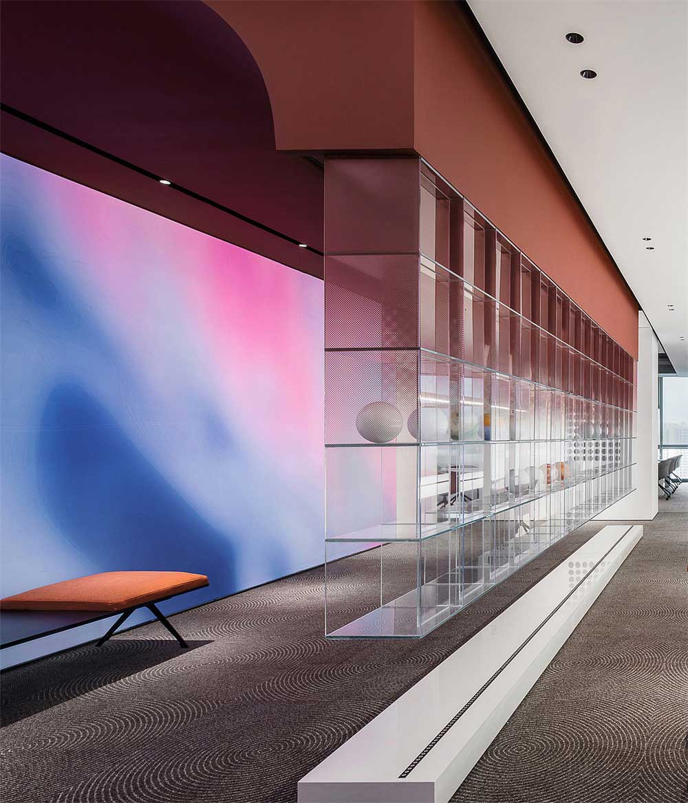 深圳市南山現(xiàn)代輕奢辦公室前廳亞克力裝飾 深圳市南山現(xiàn)代輕奢辦公室前廳亞克力裝飾