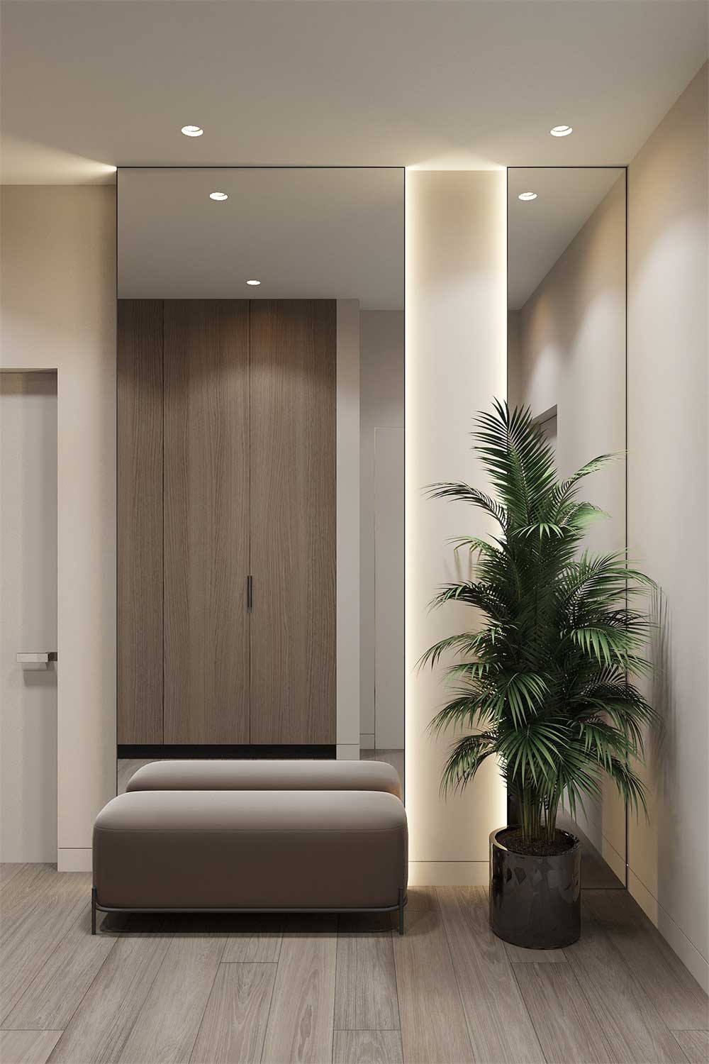 深圳羅湖500平方簡約風(fēng)格辦公室裝修玄關(guān)休息區(qū)