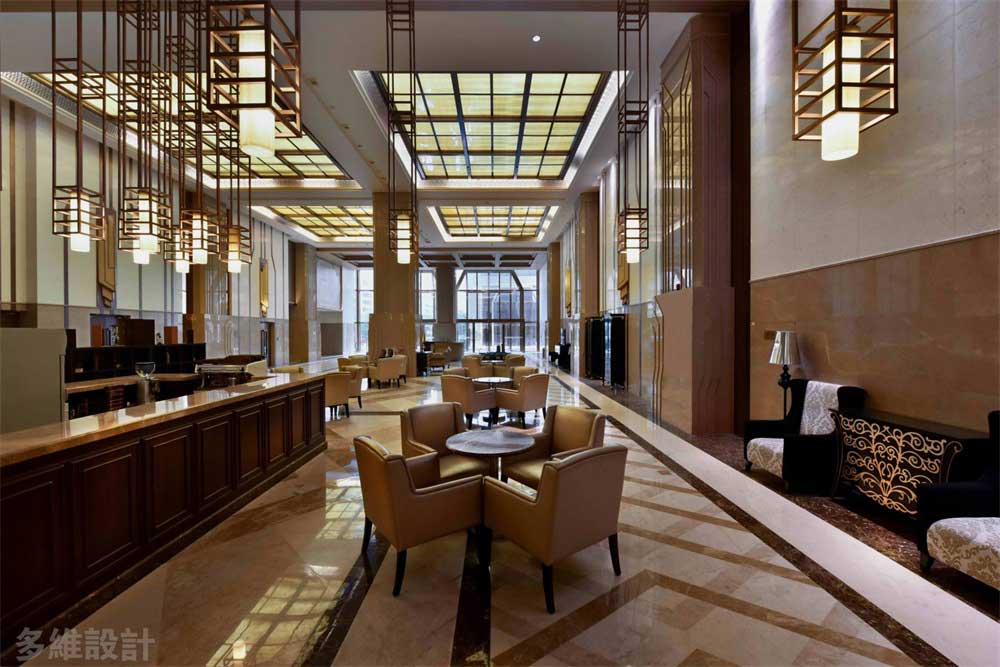 深圳寶安1000平方輕奢風格公司大堂裝修休閑區(qū)洽談區(qū)