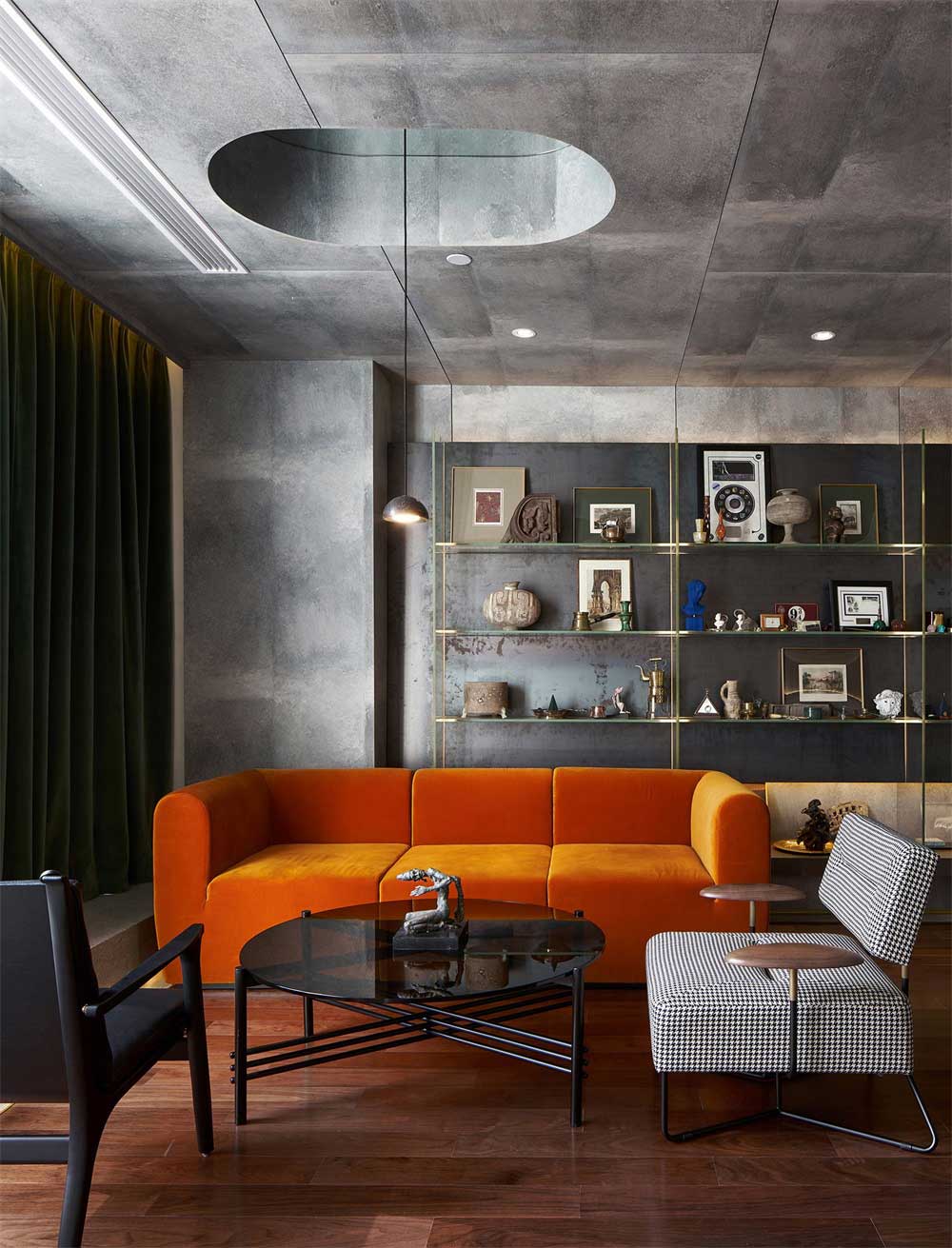 深圳市龍崗區(qū)現(xiàn)代風(fēng)格辦公室裝修董事長辦公室