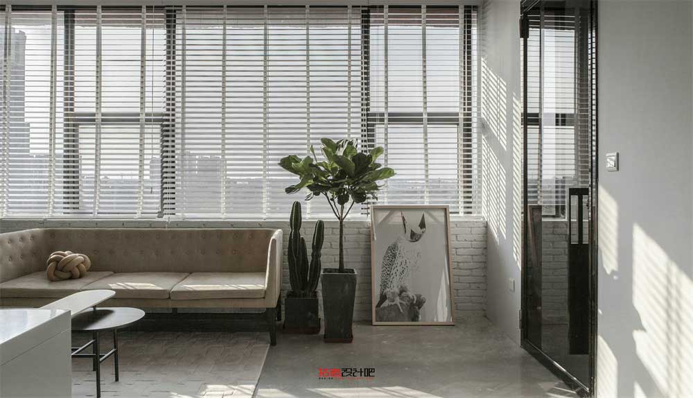 深圳羅湖華都園簡(jiǎn)約風(fēng)格工作室裝修設(shè)計(jì)案例休閑接待室