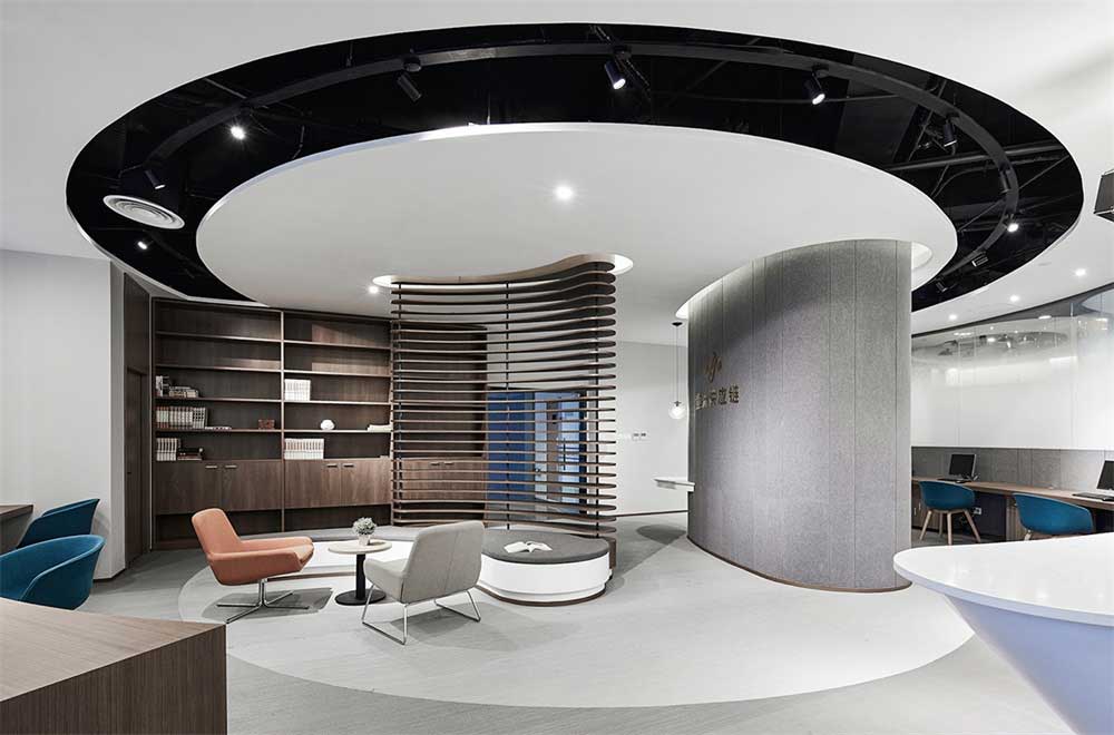 深圳南山現(xiàn)代輕奢風(fēng)辦公室設(shè)計(jì)裝修-休息區(qū)