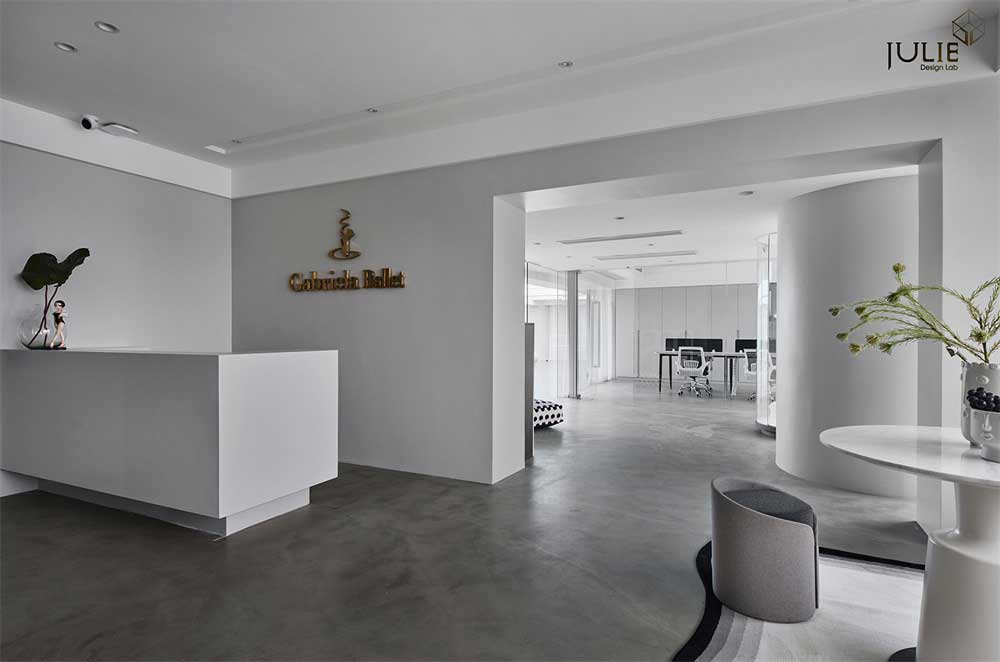 深圳坪山區(qū)輕奢芭蕾舞蹈辦公工作室設(shè)計(jì)方案——大廳