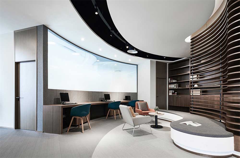 深圳南山現(xiàn)代輕奢風(fēng)辦公室設(shè)計(jì)裝修-辦公區(qū)