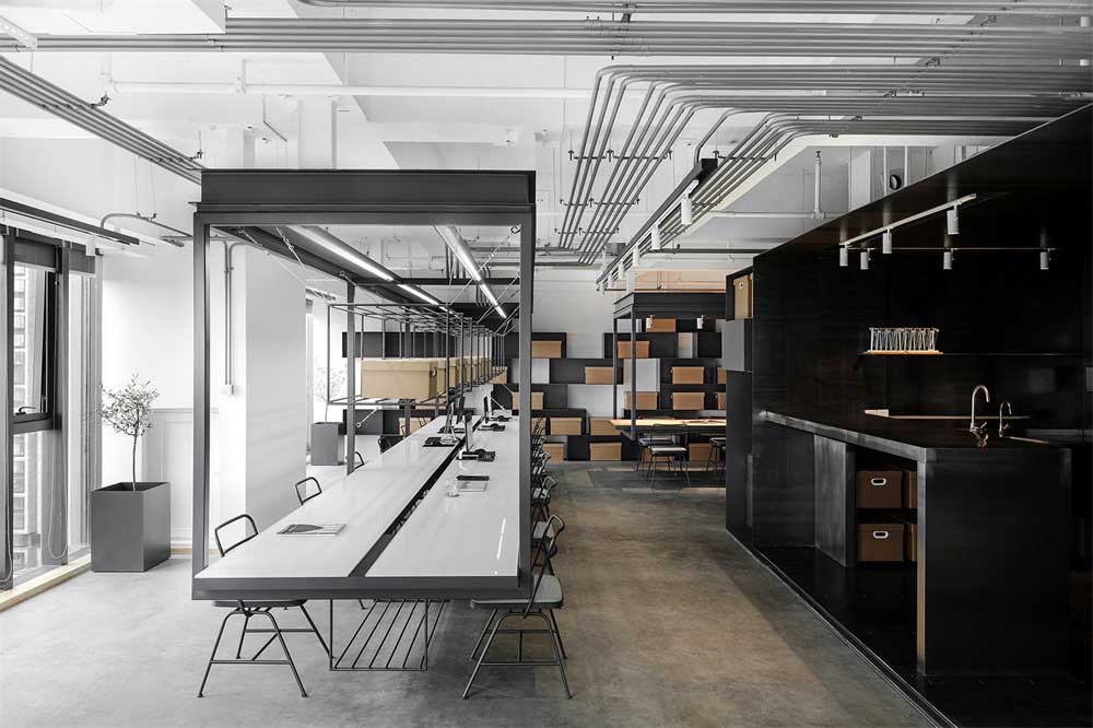 400平深圳市龍華工業(yè)風(fēng)辦公室裝修吧臺(tái) 400平深圳市龍華工業(yè)風(fēng)辦公室裝修吧臺(tái)